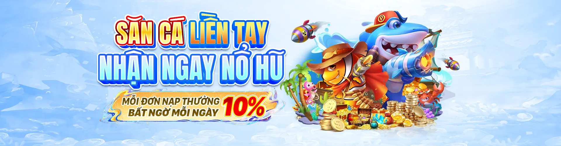 Bắn cá N188 - săn cá đổi thưởng 3D sống động